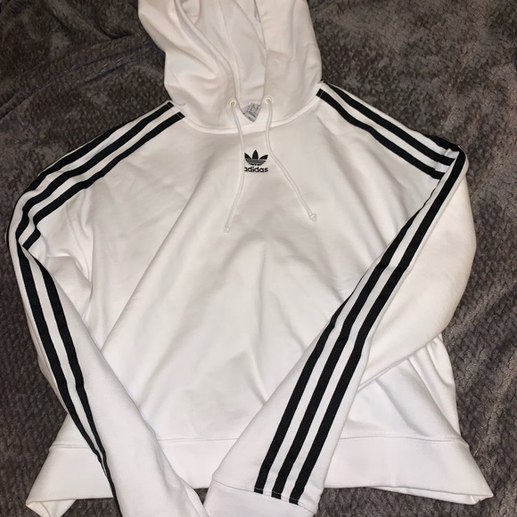 adidas Tops - Cropped Adidas hoodie 👑